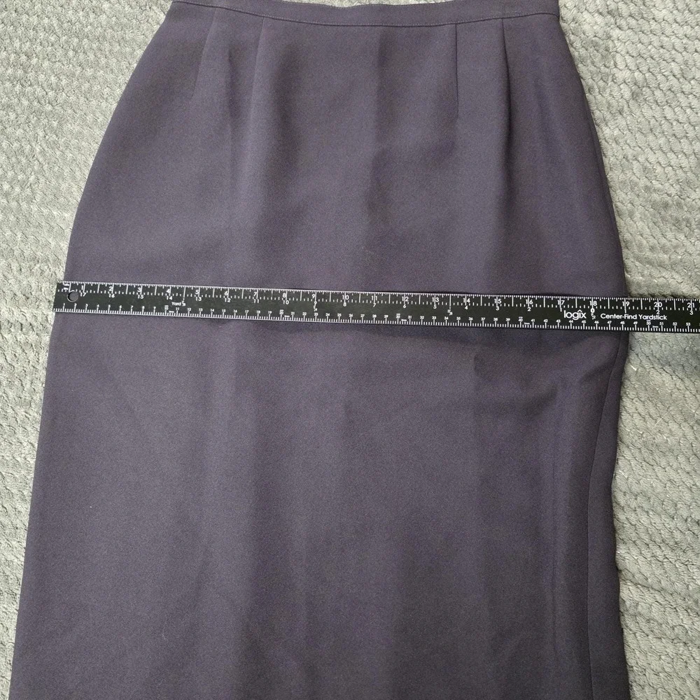 Albert Nipon Plum Purple Skirt Suit Set‎ 3 Pc, Sz 6, Corpcore Career Office, EUC